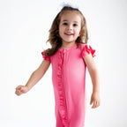 Flamingo Ruffle Romper