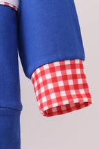 Blue character pull over top