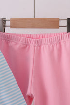 Blue bear french knot pants set