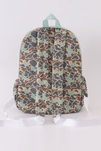Camouflage duck applique backpack