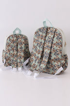 Camouflage duck applique backpack