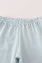 Pink embroidery pants set