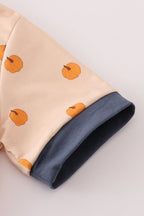 Khaki print pajamas set