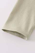 Cream excavator applique top