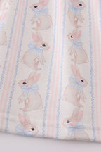 Blue bow bunny girl dress