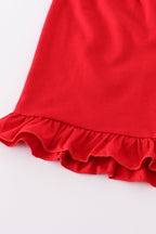 Gingham star embroidery set