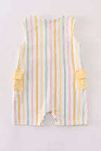 Rainbow stripe pocket jonjon