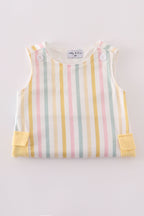Rainbow stripe pocket jonjon