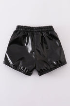 Black laser shorts