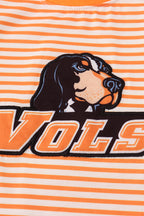 Tennessee applique stripe top