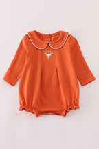 Rust Texas embroidery bubble