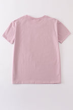 Purple blank basic t-shirt Adult Kids and baby bubble