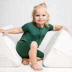 Forest Bamboo Shorty Romper