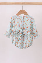 Premium boots print muslin bubble