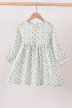 Premium duck print muslin dress