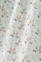 Premium duck print muslin dress