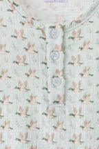 Premium duck print muslin top