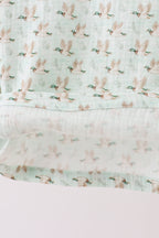 Premium duck print muslin top