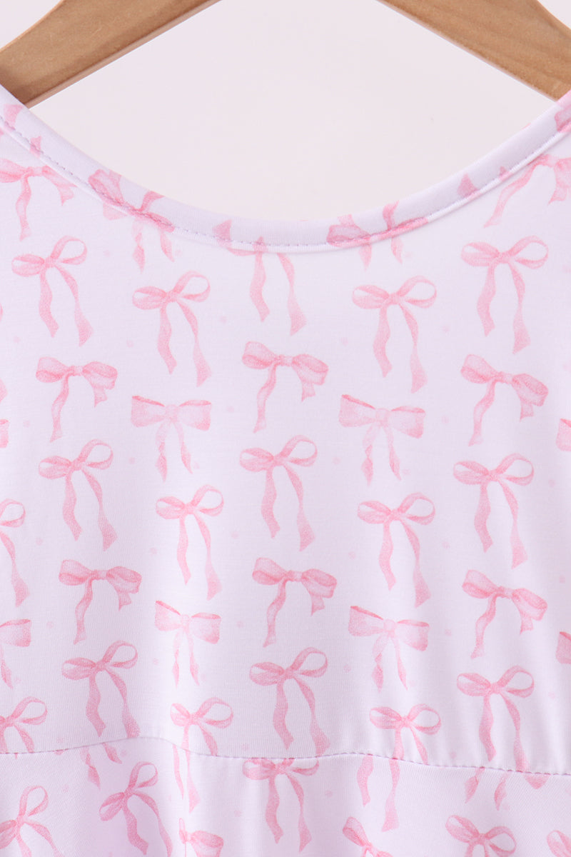 Tiny Bow Bamboo Dress