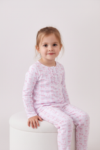 Tiny Bow Bamboo Pants Set