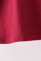 Premium Maroon Georgia bulldog applique dress