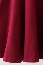 Premium Maroon Georgia bulldog applique dress