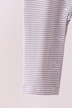 Premium Maroon Georgia bulldog embroidery romper