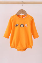 Orange puppy Tennessee football embroidery bubble