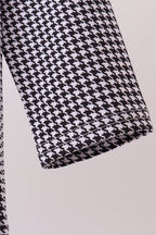 Premium Maroon Alabama embroidery gingham top