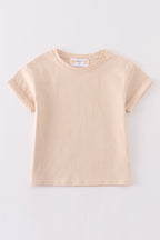 Premium Apricot basic T-shirt