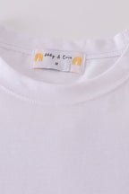 Premium Ivory basic T-shirt Kids and adult