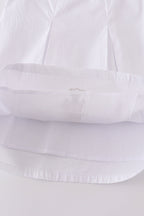 Premium cross embroidery dress