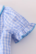 Blue princess pumpkin bubble