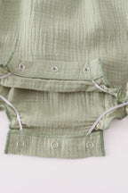 Premium sage ruffle bubble