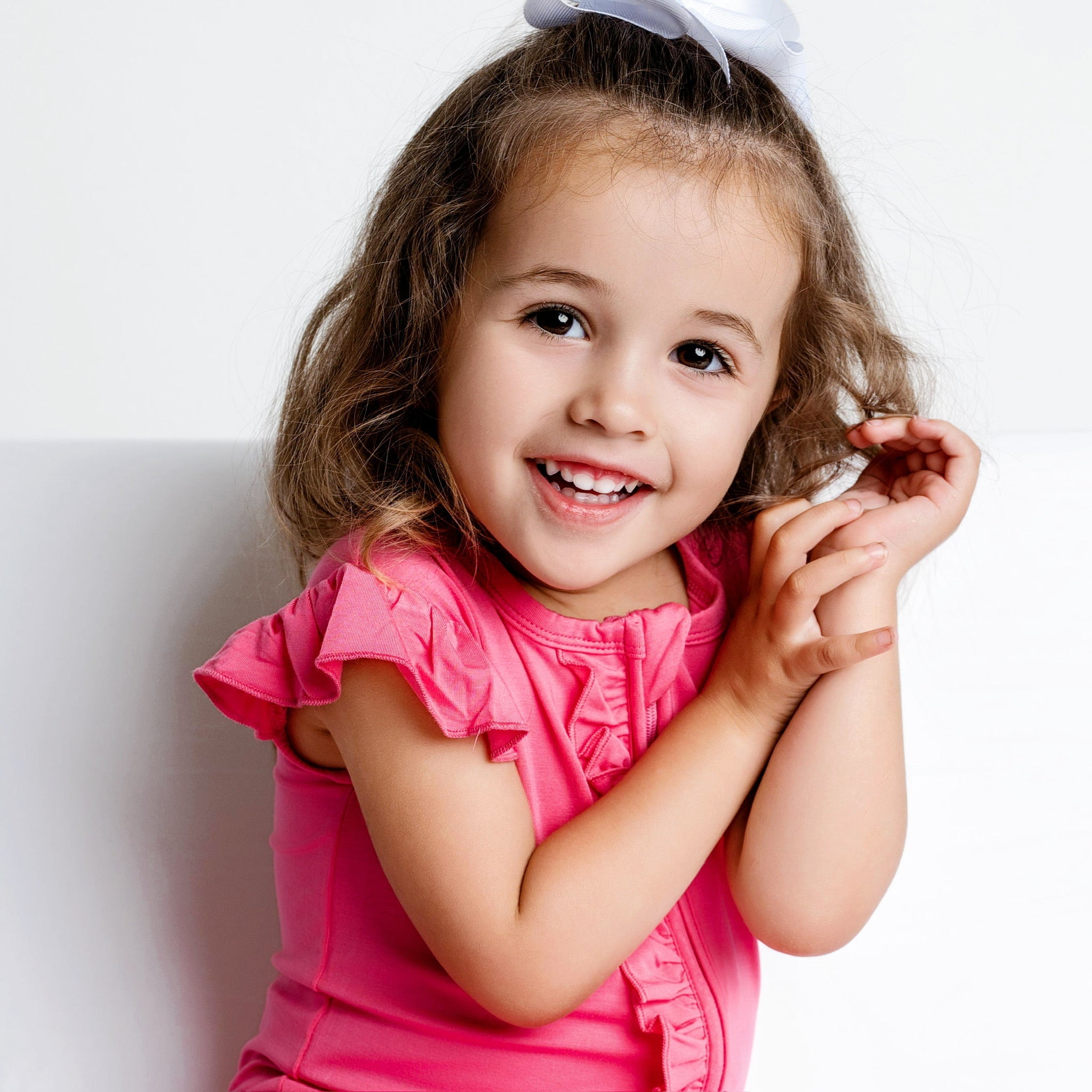 Flamingo Ruffle Romper