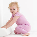 Lavender Haze Ruffle Zippy Romper