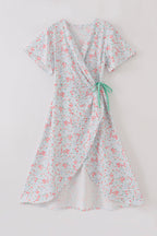 Floral print women dress