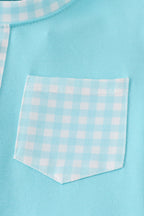 Blue aqua meadow boy set