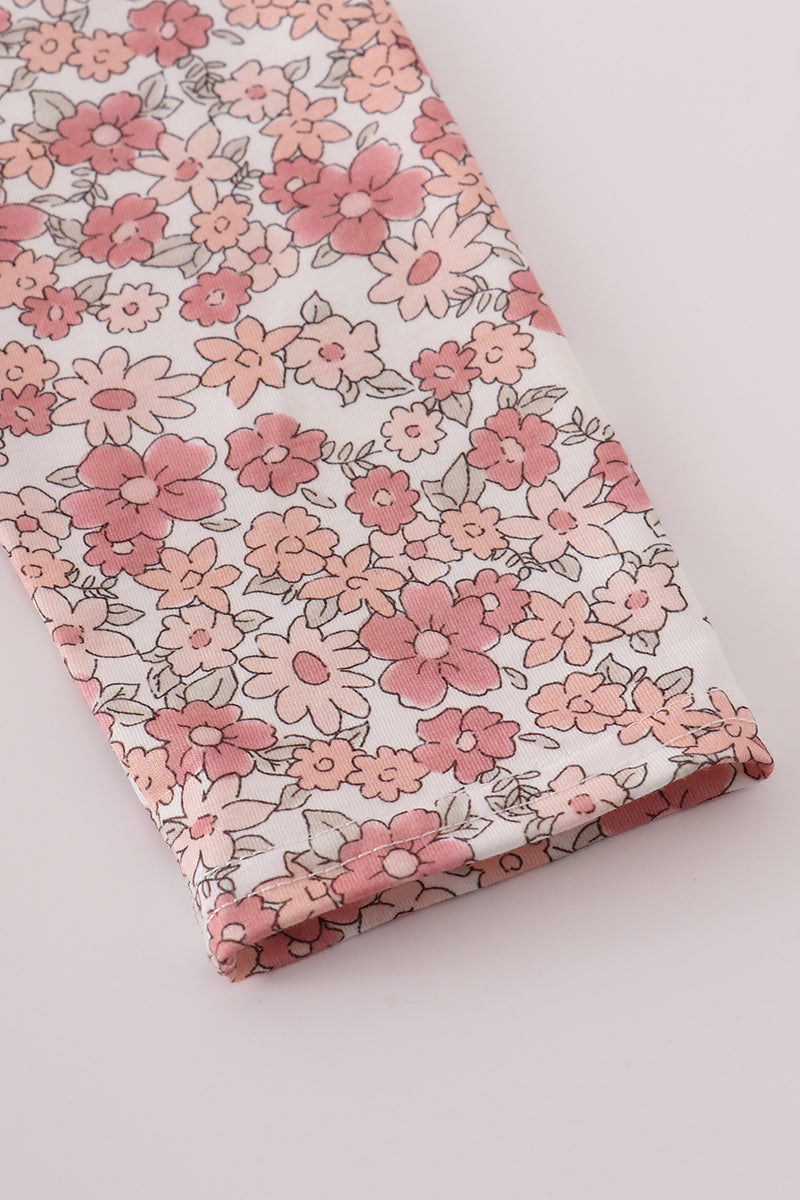 Floral print mom&me dress