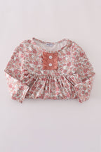 Floral print mom&me dress