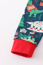 Green Dinosaur Pants Set