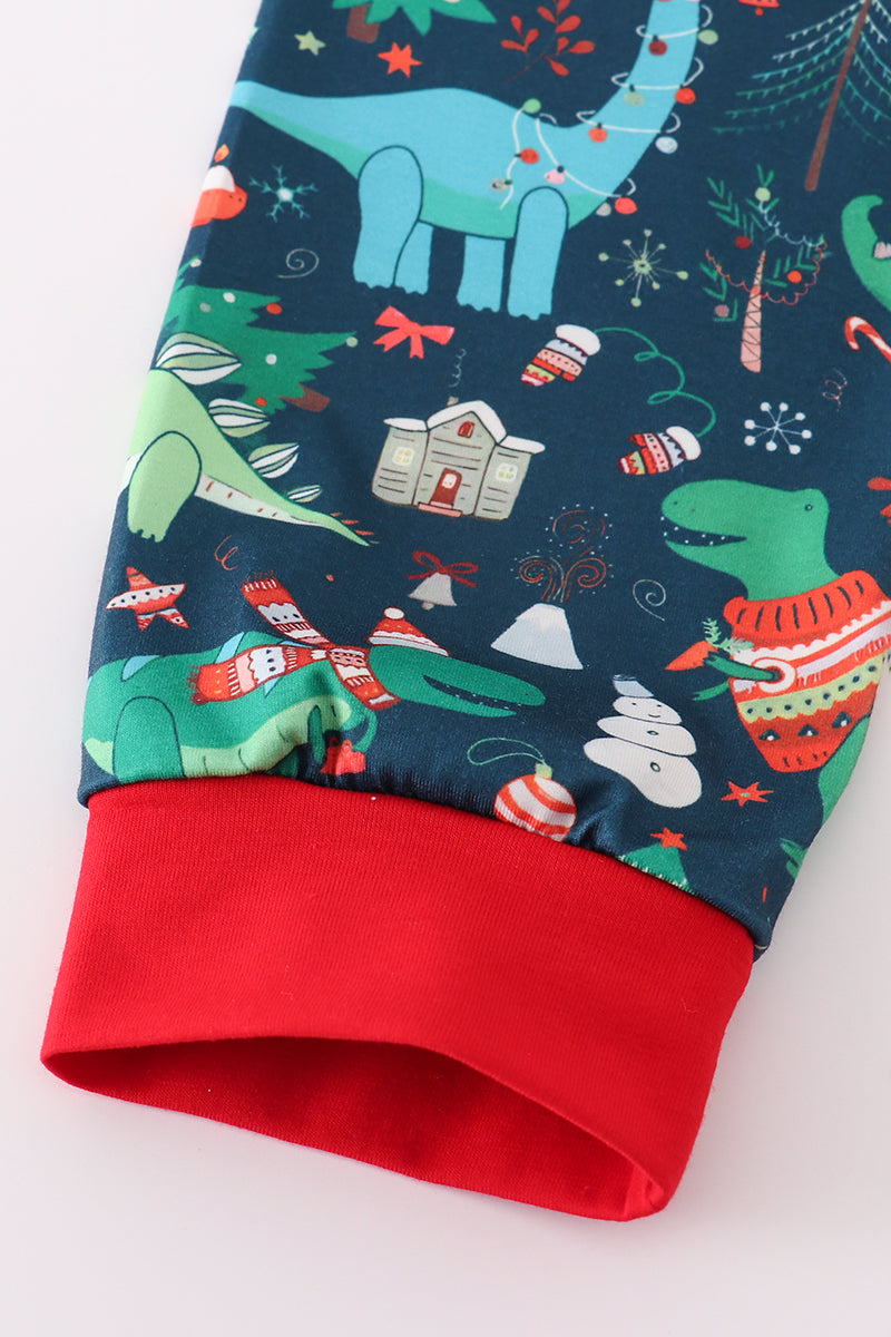 Green Dinosaur Pants Set