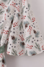 Sage bow tie mom dress