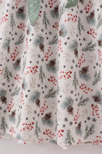 Sage bow tie mom dress