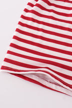 Red sooners embroidery boy set