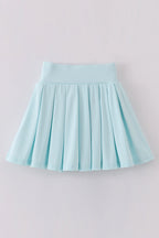 Blue Pleats active skorts