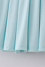 Blue Pleats active skorts