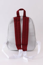 Mississippi state bulldogs embroidery boy backpack