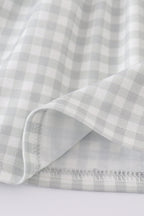 Blue farm chicken embroidery bloomer set