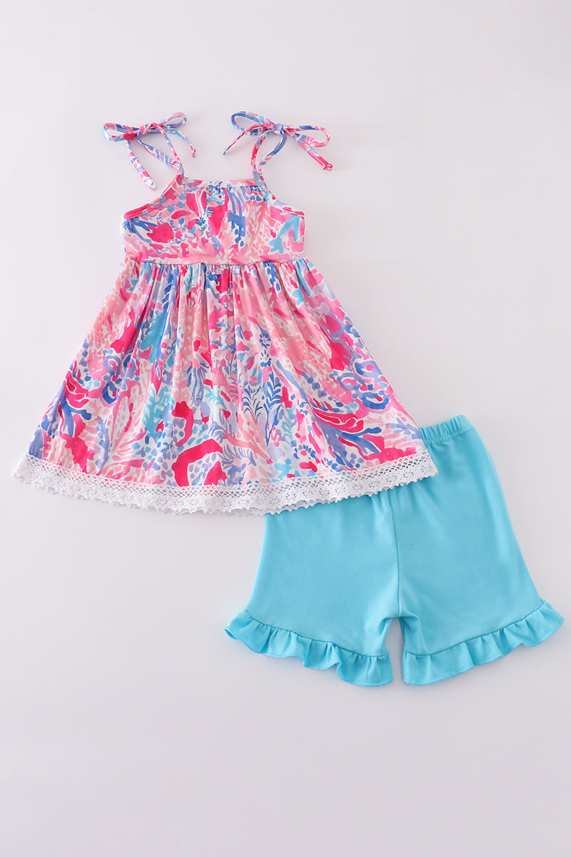 Tropical Sunset Waves set